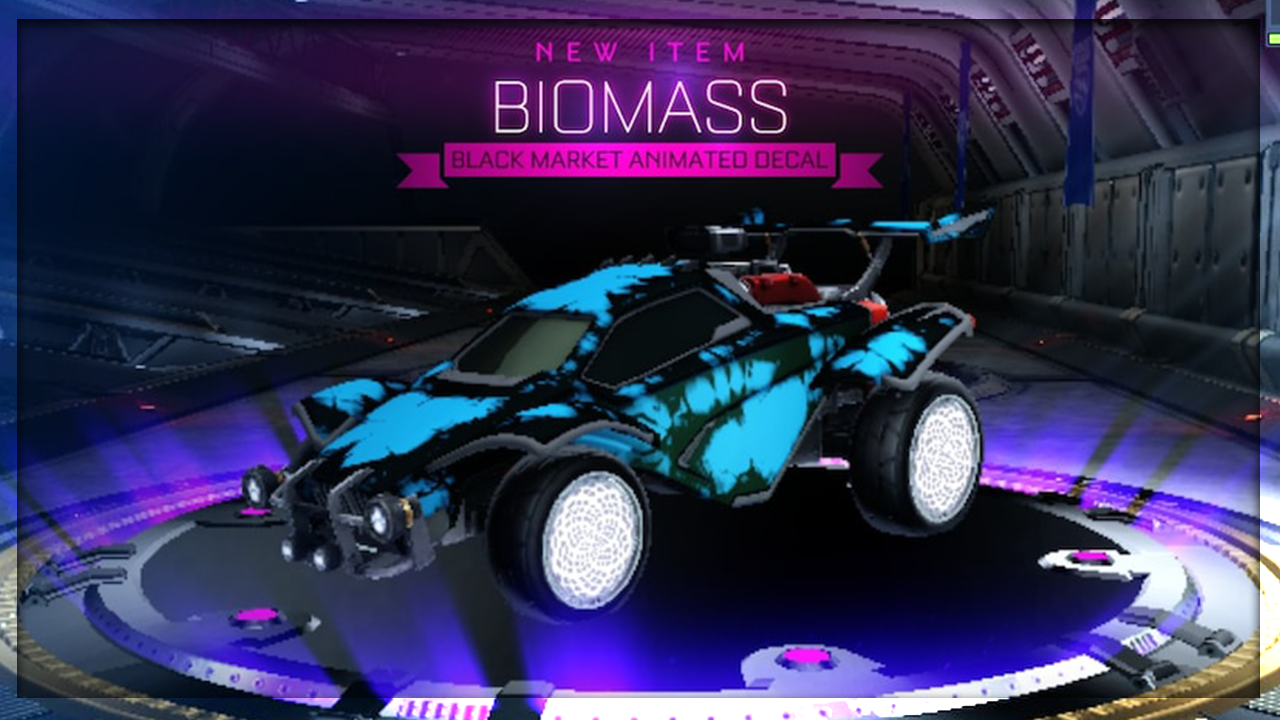 Biomass Rocket League: Unleash the Power of the Black Market Decal