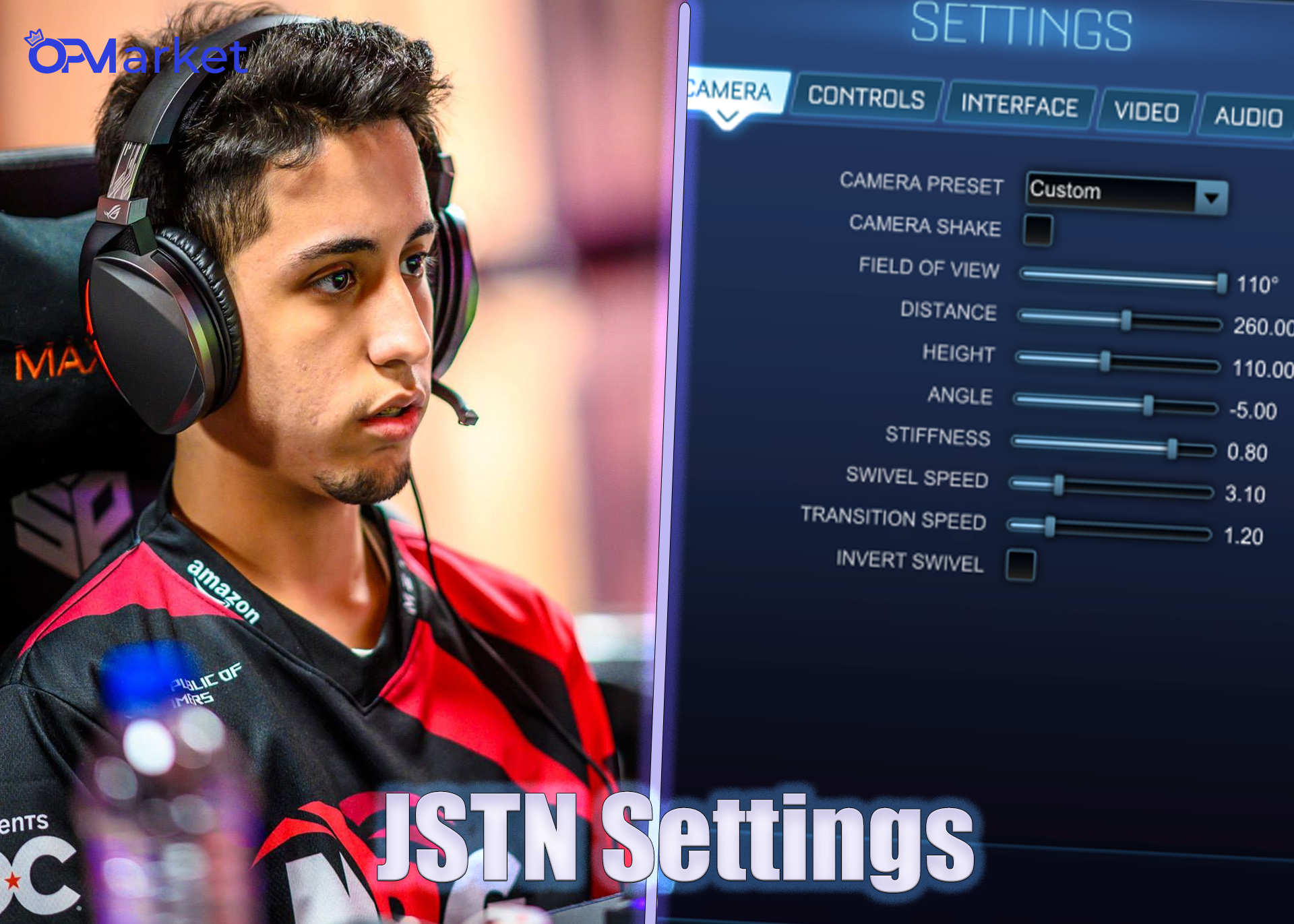 JSTN Camera Settings: Unleash Your Rocket League Skills