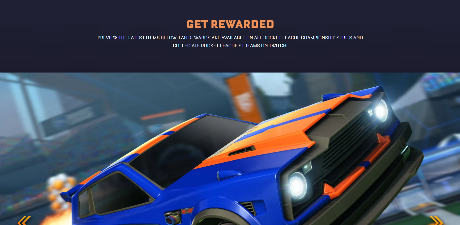 Rocket League Fan Rewards