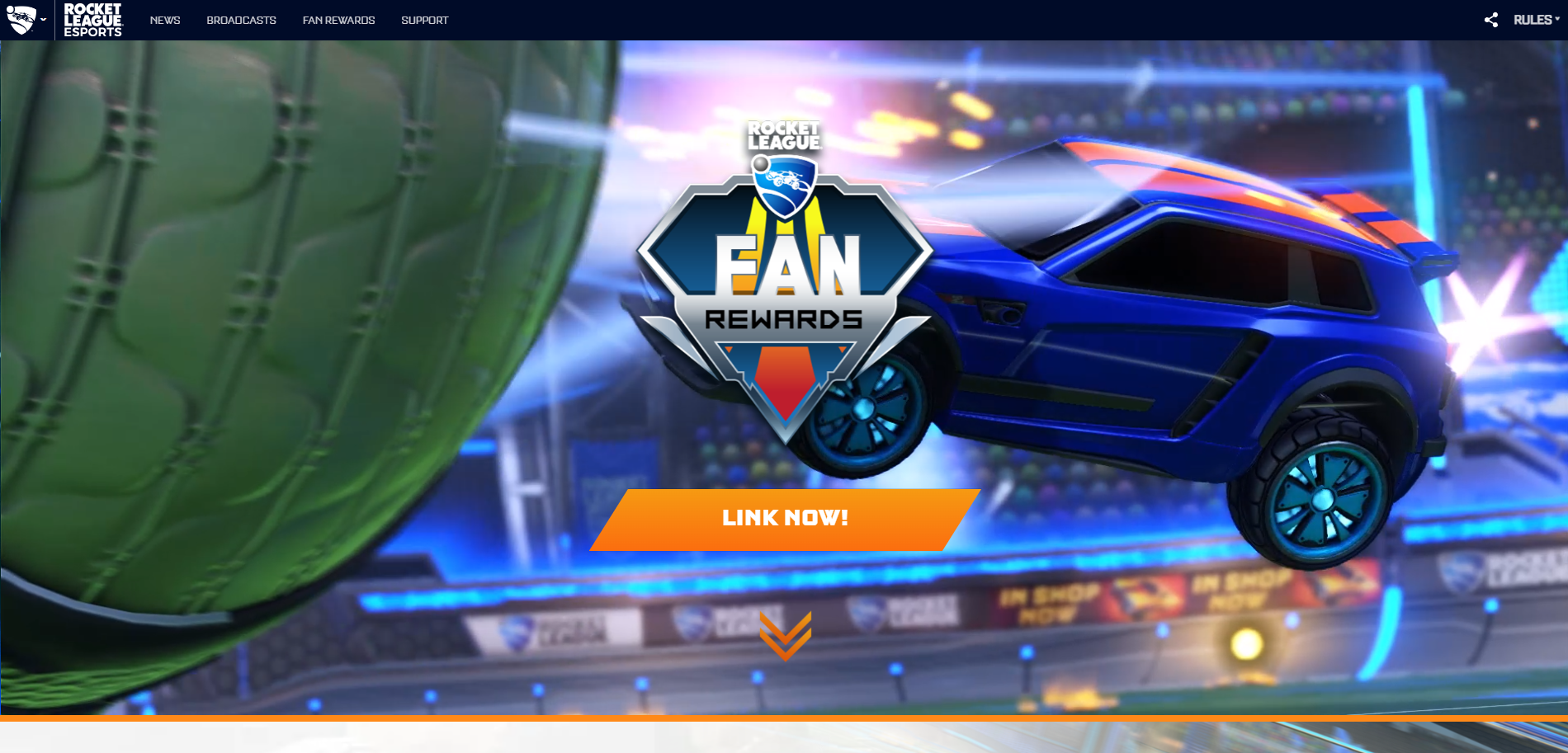 Fan rewards website